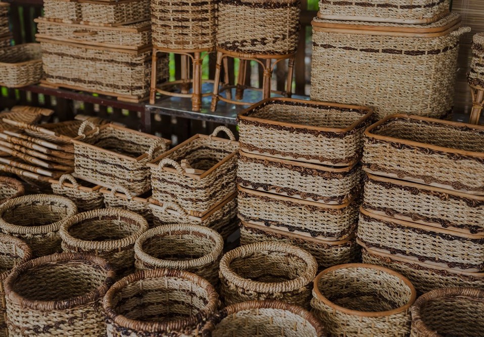 Variety of baskets